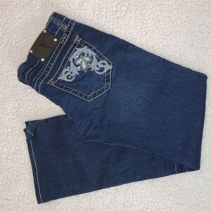 Trinity Ranch Montana West Boot Cut Jeans Size 13